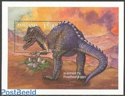 Tanzania 1999 Ceratosaurus S/s, Mint NH, Nature - Prehistoric Animals - Preistorici