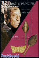 Sao Tome/Principe 1996 Music Instruments S/s, Mint NH, Performance Art - Music - Musical Instruments - Muziek