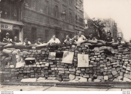 MILITARIA►WW2►LOT DE 12 CPSM SUR LA LIBÉRATION DE PARIS►ÉDITIONS O.P - DIFFUSÉ PAR PHOTO-PRESSE-LIBÉRATION - War 1939-45