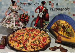 Recette De Cuisine - Recette Du Riz à L'espagnole Cpm GF Dentelée - Küchenrezepte