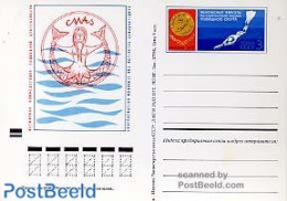 Russia, Soviet Union 1972 Postcard Underwatersports, Unused Postal Stationary, Sport - Diving - Swimming - Cartas & Documentos