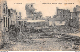 [59] Ruines De LA BASSÉE (Nord) - Guerre 1914-18 - Lot De 2 Cpa - Autres & Non Classés