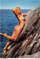 [83] Hyères - Ile Du Levant - Naturiste - Jeune Femme Nue Blonde Sexy - Pin-up - Nude - Cpsm GF - Hyeres