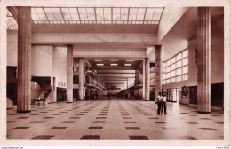 AERODROME. Port Aérien Du Bourget-Dugny, Le Hall - Cachet Cpsm PF 1939 - Aerodromi