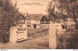 BELGIQUE►KNOCKE-SUR-MER (ZOUTE) -VILLA « LE DRAGON »►SENTIER FLAMAND►MAUVY, ÉDITEUR, KNOCKE Cpa 1910 ♥♥♥ - Knokke