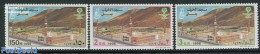 Saudi Arabia 1996 Mecca Pilgrimage 3v, Mint NH, Religion - Religion - Saudi-Arabien