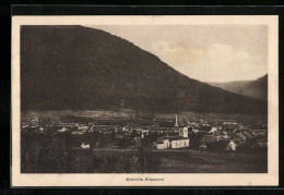 CPA Bionville Allarmont, Vue Générale Avec Bergen Aérienne  - Sonstige & Ohne Zuordnung