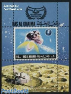 Ras Al-Khaimah 1969 Space Research S/s, Mint NH, Transport - Space Exploration - Ra's Al-Chaima