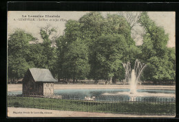 CPA Lunéville, Le Parc Et Le Jet D`Eau  - Sonstige & Ohne Zuordnung