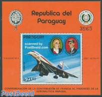 Paraguay 1972 Concorde S/s, Mint NH, Transport - Concorde - Aircraft & Aviation - Concorde