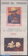 Paraguay 1967 Van Gogh S/s Imperforated, Mint NH, Art - Modern Art (1850-present) - Vincent Van Gogh - Paraguay