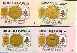 Paraguay 1964 Eucharistic Congress 4v Imperforated, Mint NH, Religion - Religion - Paraguay