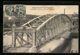 CPA Liverdun, Détails Du Pont Sur La Moselle  - Liverdun