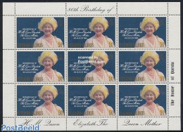 Pitcairn Islands 1980 Queen Mother M/s, Mint NH, History - Kings & Queens (Royalty) - Königshäuser, Adel