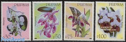 Philippines 2003 Orchids 4v (year 2003), Mint NH, Nature - Flowers & Plants - Orchids - Filippijnen