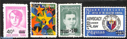 Philippines 1981 Overprints 4v, Mint NH - Filipinas