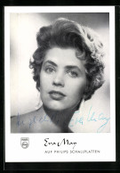 AK Schauspielerin Eva May, Mit Original Autograph  - Acteurs