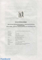 Austria 1995 DEFINITIVE 1V  BLACKPRINT, Mint NH, Religion - Religion - Neufs