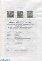 Austria 1991 FOLKLORE 3V    BLACKPRINT, Mint NH, Various - Folklore - Ungebraucht