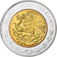 Mexique, 5 Pesos, H. Galeana, 2008, Mexico City, Bimétallique, SPL+, KM:906 - Messico