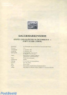 Austria 1984 DEF./STAMS 1V  BLACKPRINT, Mint NH, Religion - Cloisters & Abbeys - Ongebruikt