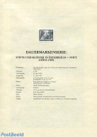 Austria 1984 DEF. ABBEYS 1V BLACKPRINT, Mint NH, Religion - Cloisters & Abbeys - Ungebraucht