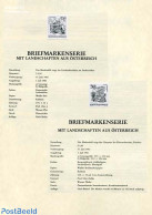 Austria 1982 DEFINITIVES 2V BLACKPRINT, Mint NH, Religion - Churches, Temples, Mosques, Synagogues - Ongebruikt