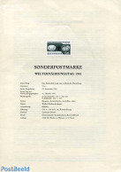 Austria 1981 FAO DAY 1V     BLACKPRINT, Mint NH, Health - Ungebraucht