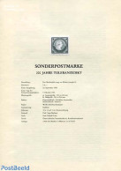 Austria 1981 TOLERANZEDIKT  BLACKPRINT, Mint NH, History - Ongebruikt