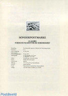Austria 1981 SEIBERSDORF 1V BLACKPRINT, Mint NH - Ungebraucht