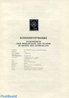 Austria 1979 UNO SCIENTIFIC BLACKPRINT, Mint NH, History - United Nations - Ongebruikt