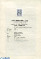 Austria 1978 ST LAMBRECHT 1 BLACKPRINT, Mint NH, Religion - Religion - Neufs