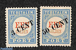 Netherlands 1906 Postage Due 2v, Mint NH - Non Classés