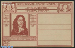 Netherlands 1926 Postcard 10c, Johan De Witt, Unused Postal Stationary - Storia Postale
