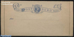 Netherlands 1894 Card Letter (Postblad) 5c Ultramarin, Wilhelmina, Unused Postal Stationary - Briefe U. Dokumente