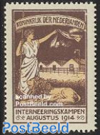 Netherlands 1916 Interneeringskampen 1v, Mint NH - Ungebraucht