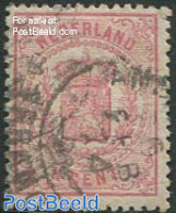 Netherlands 1869 1.5c Pink, Perf. 13.25 Small Holes, Used Stamps - Gebruikt