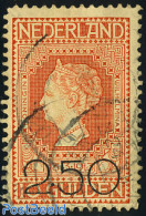 Netherlands 1920 2.50 @ 10G Orange, Used Stamps - Oblitérés