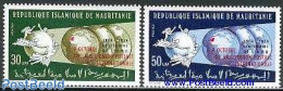 Mauritania 1974 U.P.U. Centenary 2v, Mint NH, U.P.U. - U.P.U.