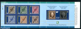 Marshall Islands 1997 PACIFIC 97 7v In Booklet, Mint NH, Stamp Booklets - Stamps On Stamps - Unclassified