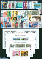 Monaco 1996 Yearset 1996, Complete, 45v + 4s/s, Mint NH, Various - Yearsets (by Country) - Ongebruikt