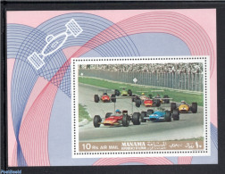 Manama 1969 Racing Cars S/s, Mint NH, Sport - Transport - Autosports - Automobiles - Auto's