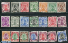 Malaysia 1949 Trengganu, Definitives 21v, Mint NH - Other & Unclassified