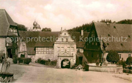 72639762 Lauenstein Erzgebirge Markt Schlosseingang Heimatmuseum Geising - Geising