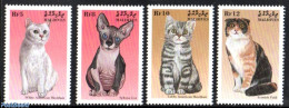 Maldives 1998 Cats 4v, Mint NH, Nature - Cats - Maldive (1965-...)