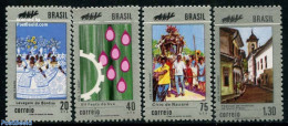 Brazil 1972 Tourism 4v, Mint NH, Various - Folklore - Tourism - Nuovi