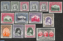 Bahawalpur 1948 Definitives 14v, Mint NH - Bahawalpur