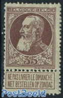 Belgium 1905 35c Brown, Unused Hinged, Unused (hinged) - Unused Stamps