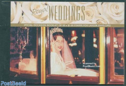 Australia 2005 Royal Weddings Booklet, Mint NH, History - Nature - Kings & Queens (Royalty) - Flowers & Plants - Roses - Neufs
