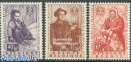 Belgium 1960 Refugees 3v (from S/s), Mint NH, History - Refugees - Unused Stamps